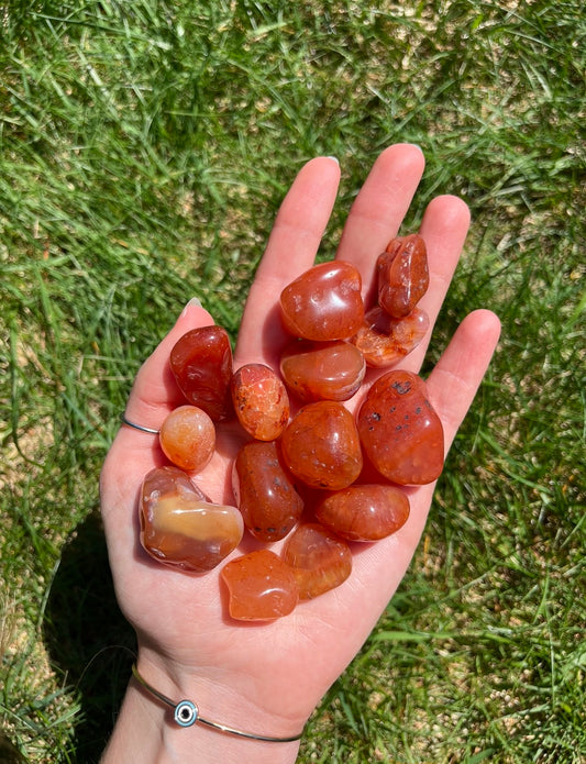 Carnelian Tumbled